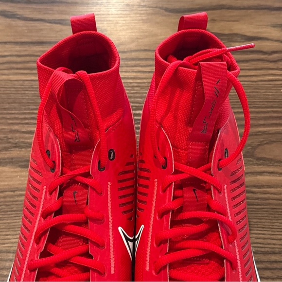 Size 11.5 Nike Vapor Edge Pro 360 2 Red Football Cleats DA5456-616 - NEW main image 8